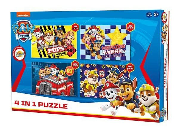 ARJ054762D.jpg Mancs Őrjárat Pups puzzle 4 az 1-ben 1