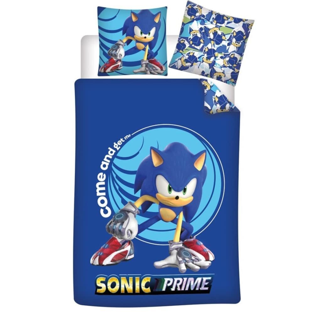 AYM072510.jpg Sonic a sündisznó Prime ágyneműhuzat 140×200cm, 63×63cm microfibre 1