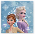 Disney Jégvarázs Snowflake kéztörlő, arctörlő, törölköző 30x30cm 1