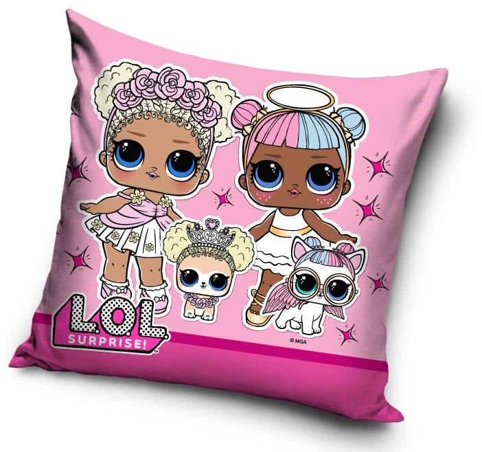 CBX192019LOL.jpg LOL Surprise párnahuzat 40x40 cm 1