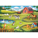Állatos Farm 30 db-os puzzle Clementoni 2