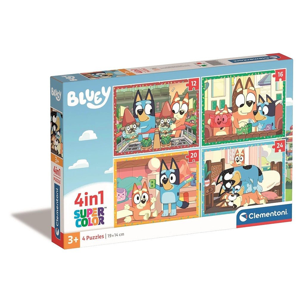 CMC21530.jpg Bluey Play All Day 4 az 1-ben puzzle Clementoni 1