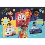 A Mentőosztag Heroes and Wheels 24 db-os maxi puzzle Clementoni 2