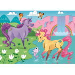 Unikornis Believe 2x20 db-os puzzle Clementoni 2