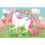 Unikornis Believe 2x20 db-os puzzle Clementoni 3