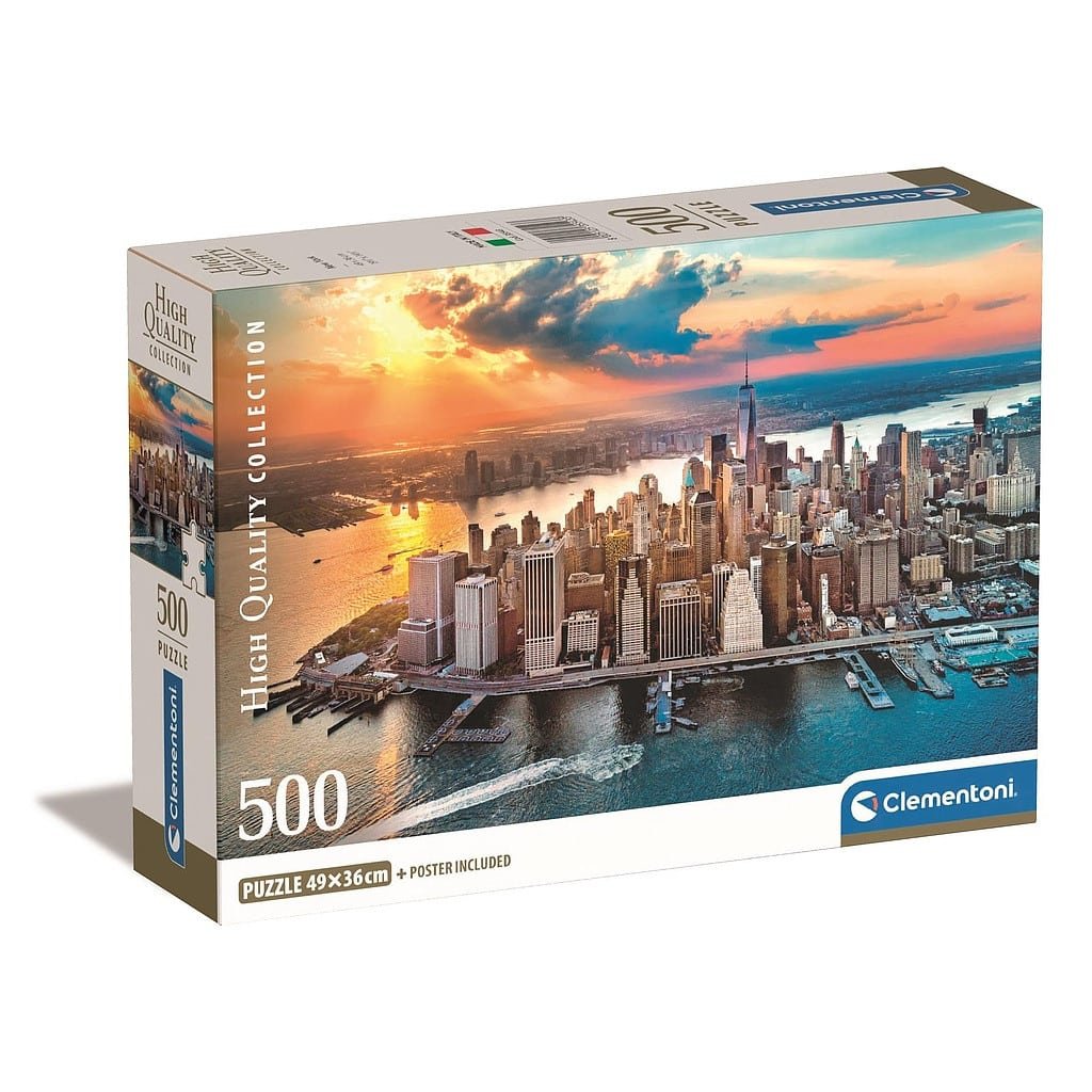 CMC35543.jpg New York Sunset 500 db-os puzzle Clementoni 1