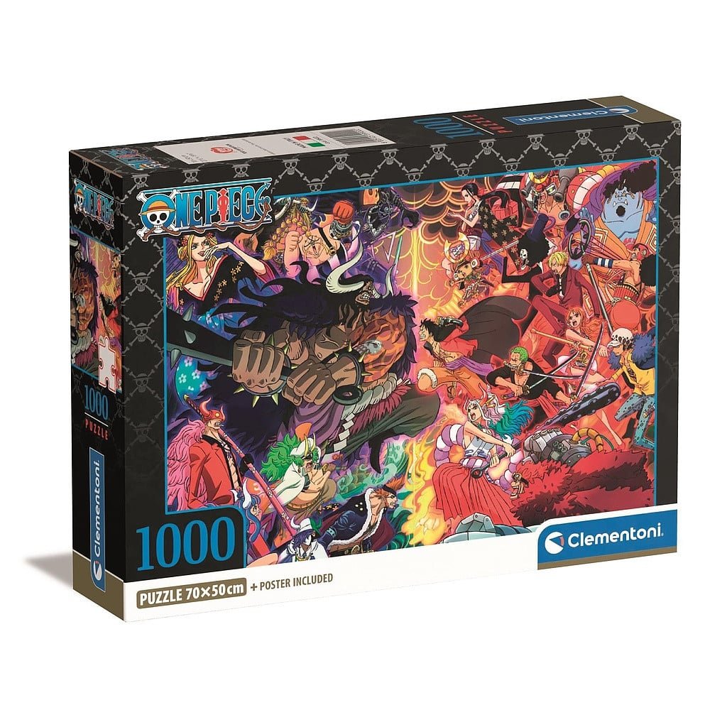 CMC39922.jpg One Piece Wano Country Arc 1000 db-os puzzle Clementoni 1