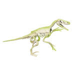 Világító velociraptor Archeo Fun régészeti készlet Clementoni 2