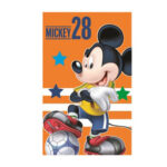 Disney Mickey Football Orange kéztörlő arctörlő, törölköző 35x65cm 1