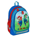 Super Mario Jump iskolatáska, táska 43 cm 1