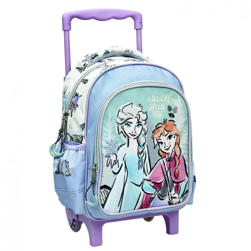 GIM34171072.jpg Disney Jégvarázs Adventure gurulós ovis hátizsák, táska 30 cm 1