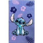 Disney Lilo és Stitch, a csillagkutya Purple kéztörlő, arctörlő, törölköző 30x50cm 1