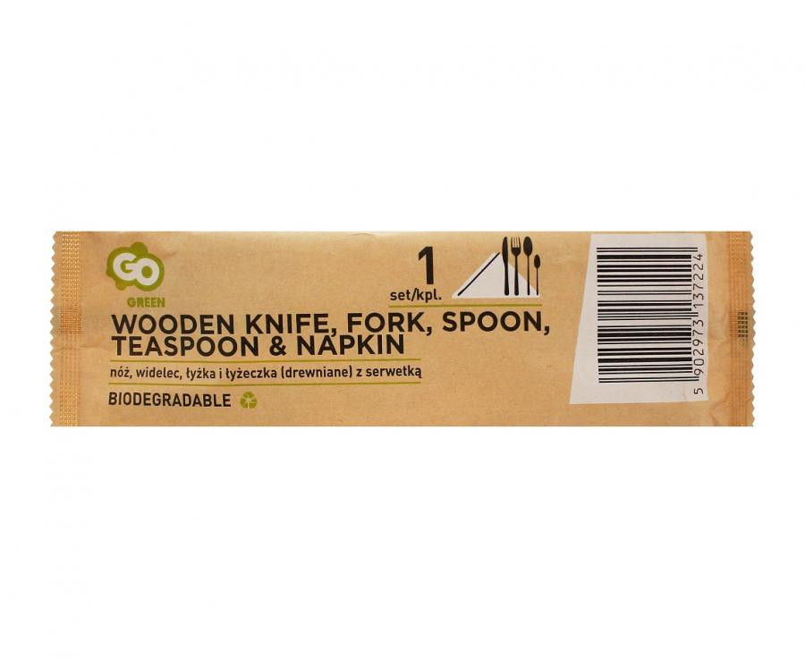 MLG137224_altpic_1.jpg Wooden, Fa villa, kanál, kés és teás kanál szalvétával 2