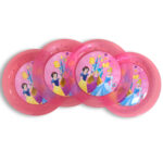 Disney Hercegnők Live Your Story micro prémium műanyag lapostányér 4 db-os szett 21 cm 2