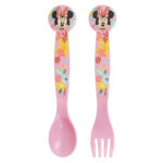 Disney Minnie Spring műanyag evőeszköz készlet - 2 darabos 1