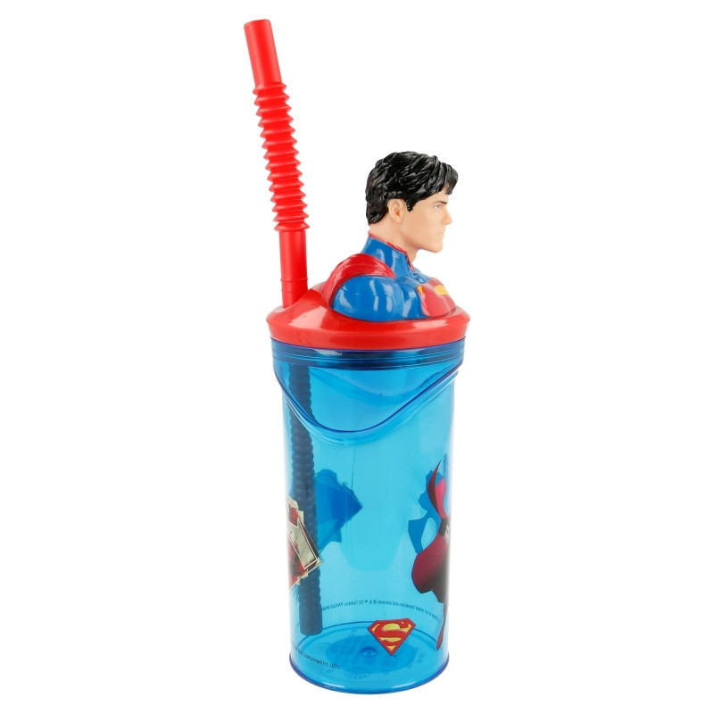 STF93058_altpic_1.jpg Superman 3D Figurine szívószálas pohár 360 ml 2